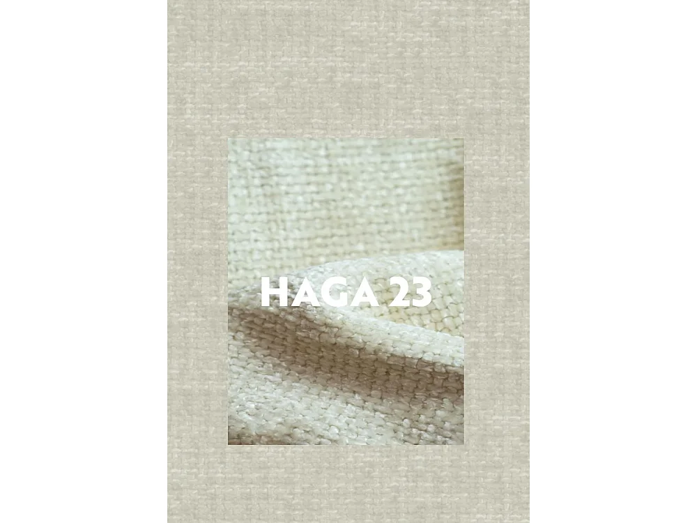 Canapé d'angle, canapé en U Grand U XL modulable tissu Haga Ecru