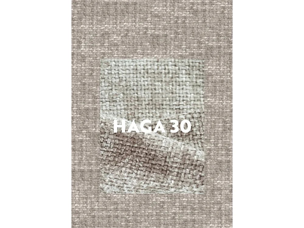 Canapé d'angle, canapé en L Grand modulable tissu Haga Beige Gauche