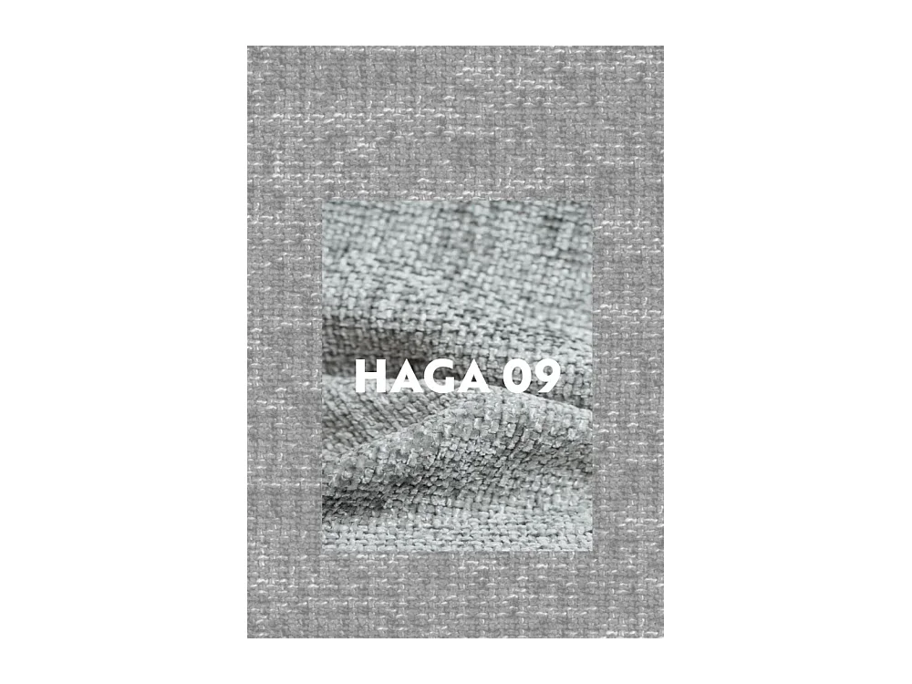 Canapé, canapé trois places Grand Modular tissu Haga Gray