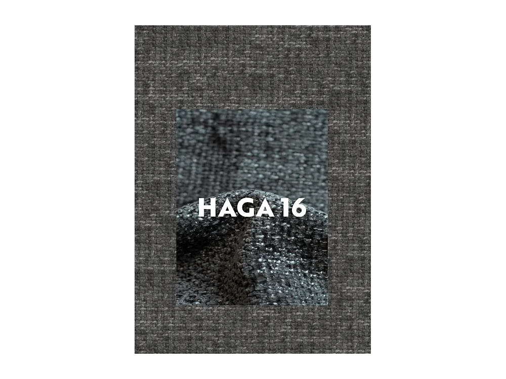Canapé, canapé trois places Grand Modular tissu Haga Graphite