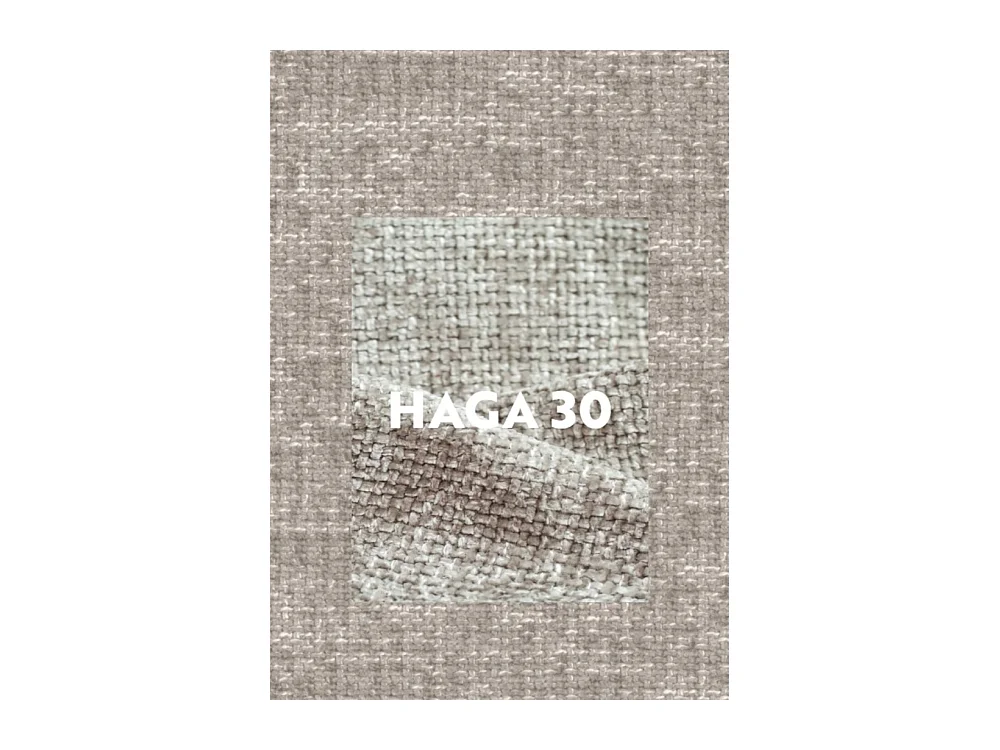 Canapé d'angle, canapé en L Grand modulable tissu Haga Beige Droite