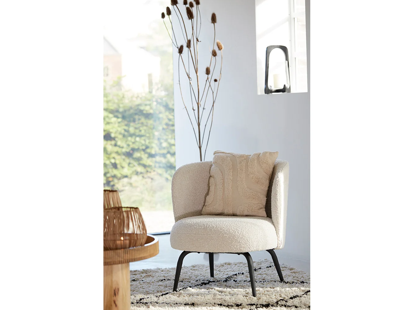 Stuhl DIEYDA - 68x67x72cm - Braun