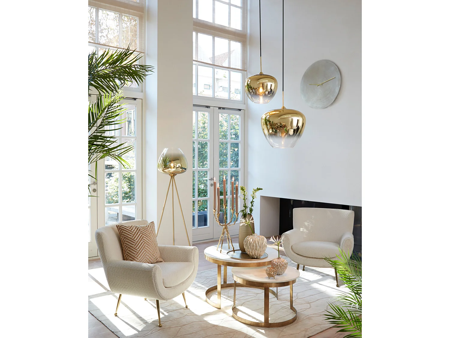 Chaise VINSTRA - 79x76x79cm - Blanc