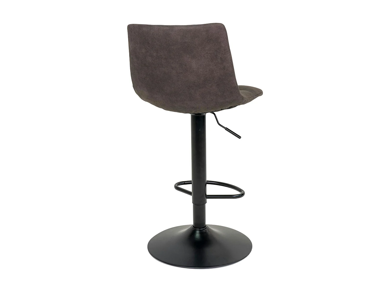 Tabouret de bar réglable en hauteur, gris foncé (lot de 2) SAVONE