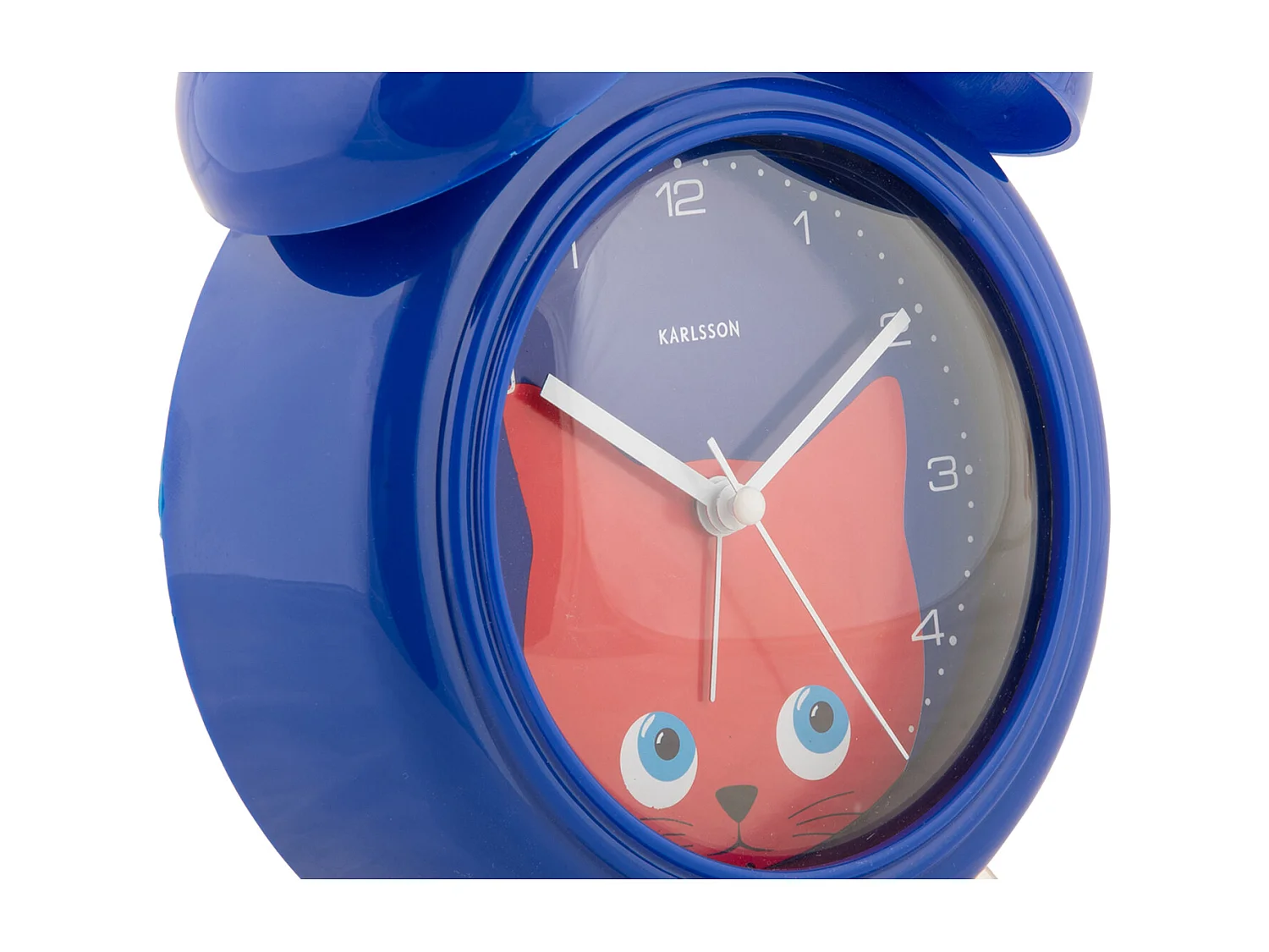 Wekker Peekaboo Cat - Donkerblauw