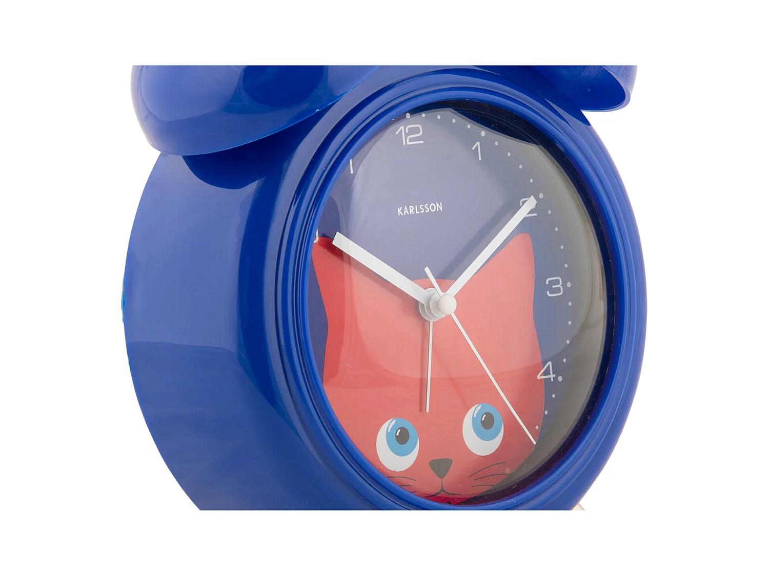 Réveil Peekaboo Cat - Bleu foncé