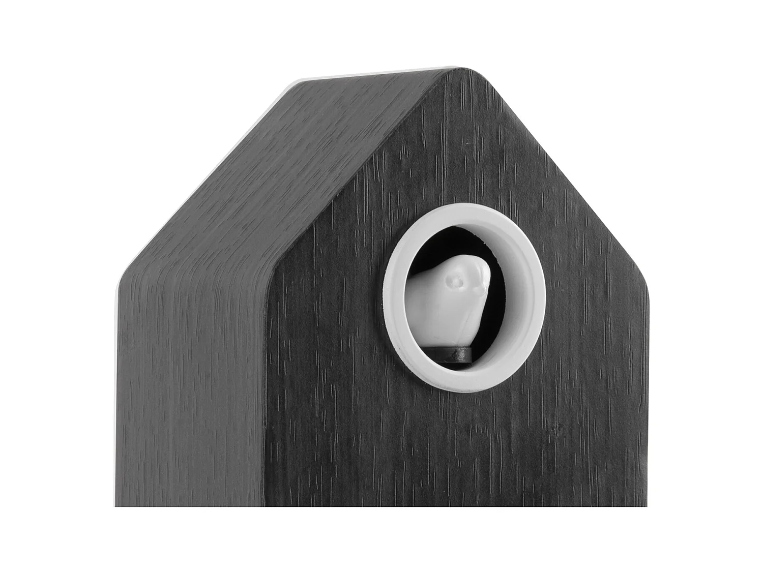 Réveil Coucou LED - Bois noir