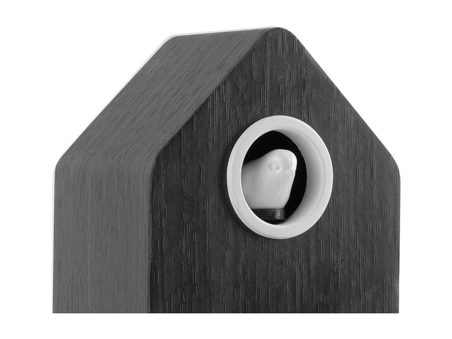 Réveil Coucou LED - Bois noir