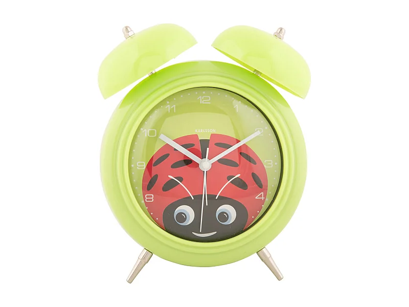 Despertador Peekaboo Ladybug - Verde