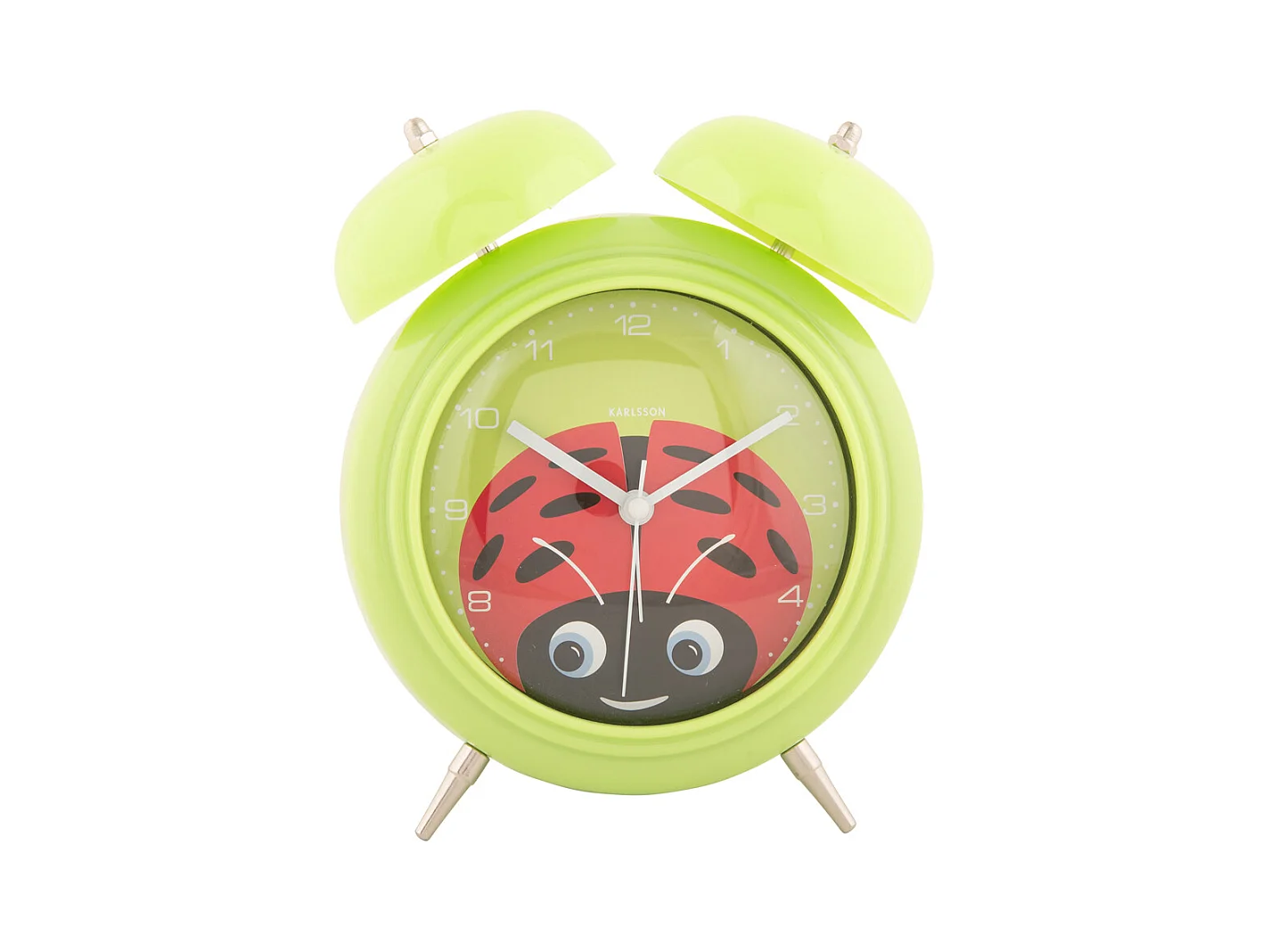 Réveil Coccinelle Peekaboo - Vert