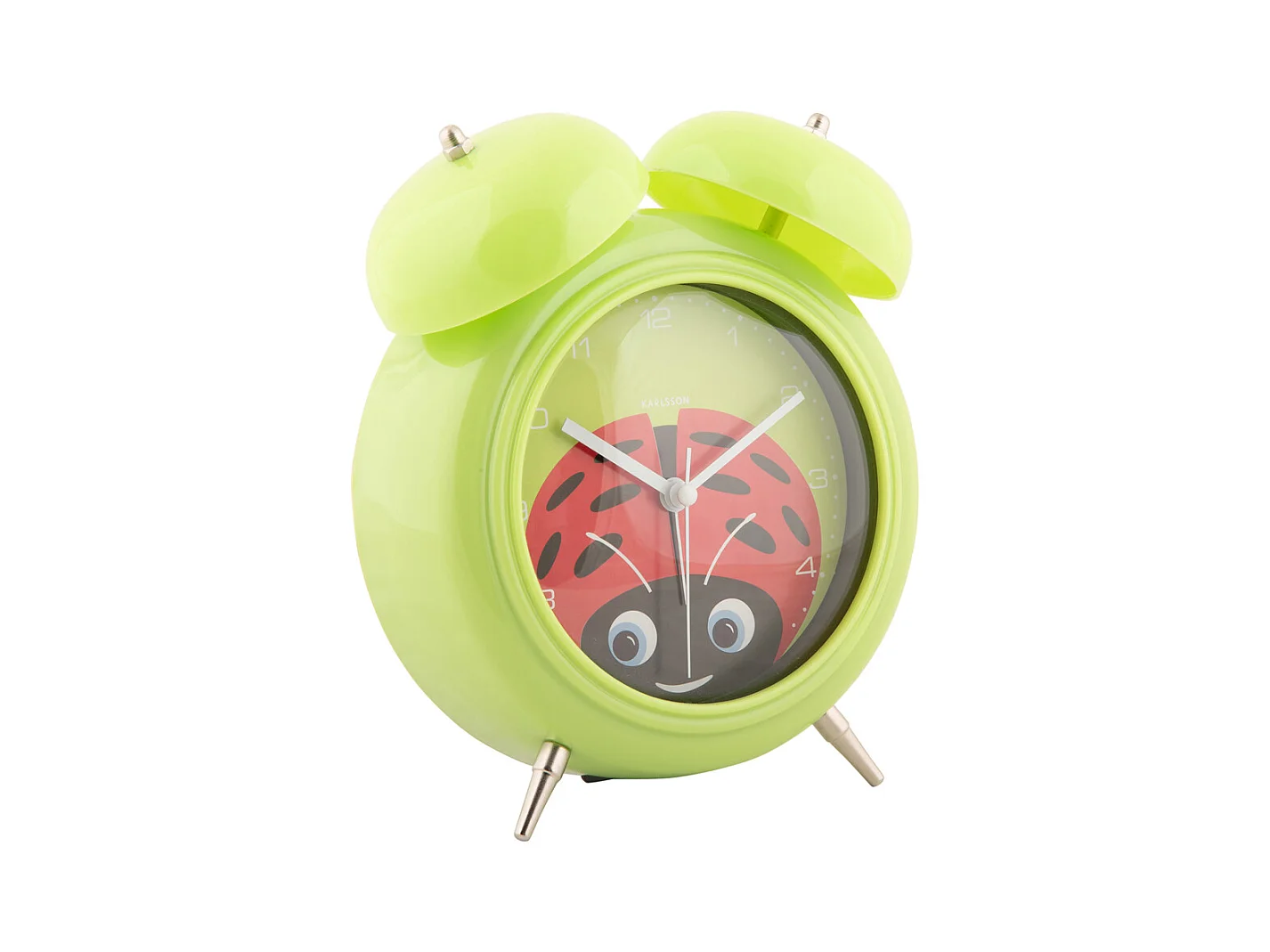 Réveil Coccinelle Peekaboo - Vert