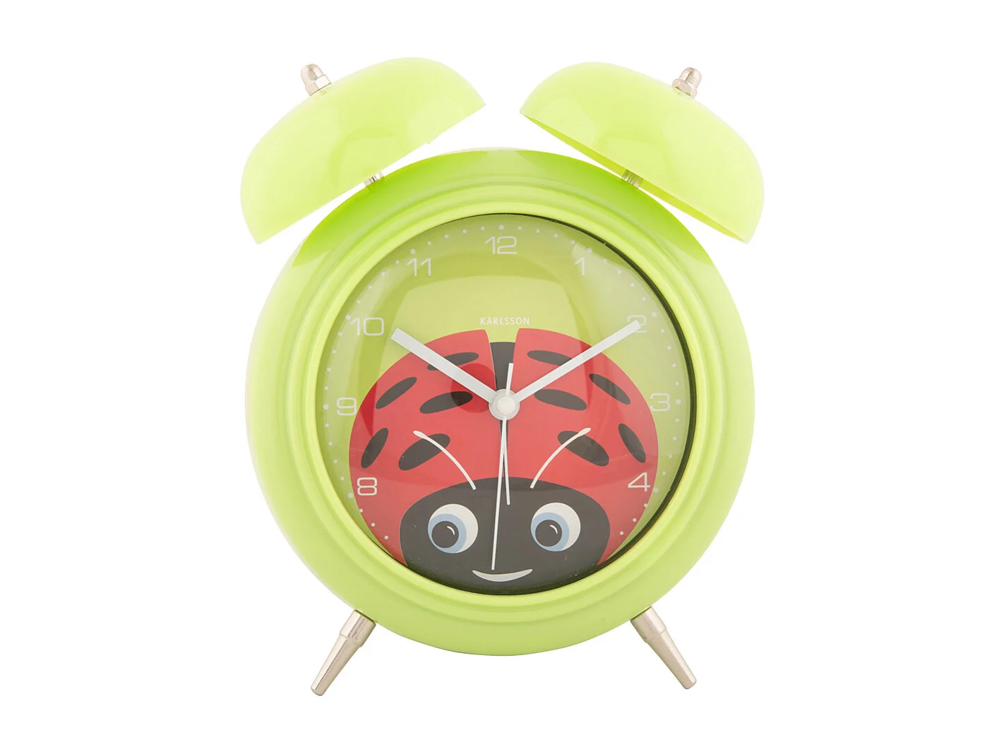Wecker Peekaboo Marienkäfer - Grün