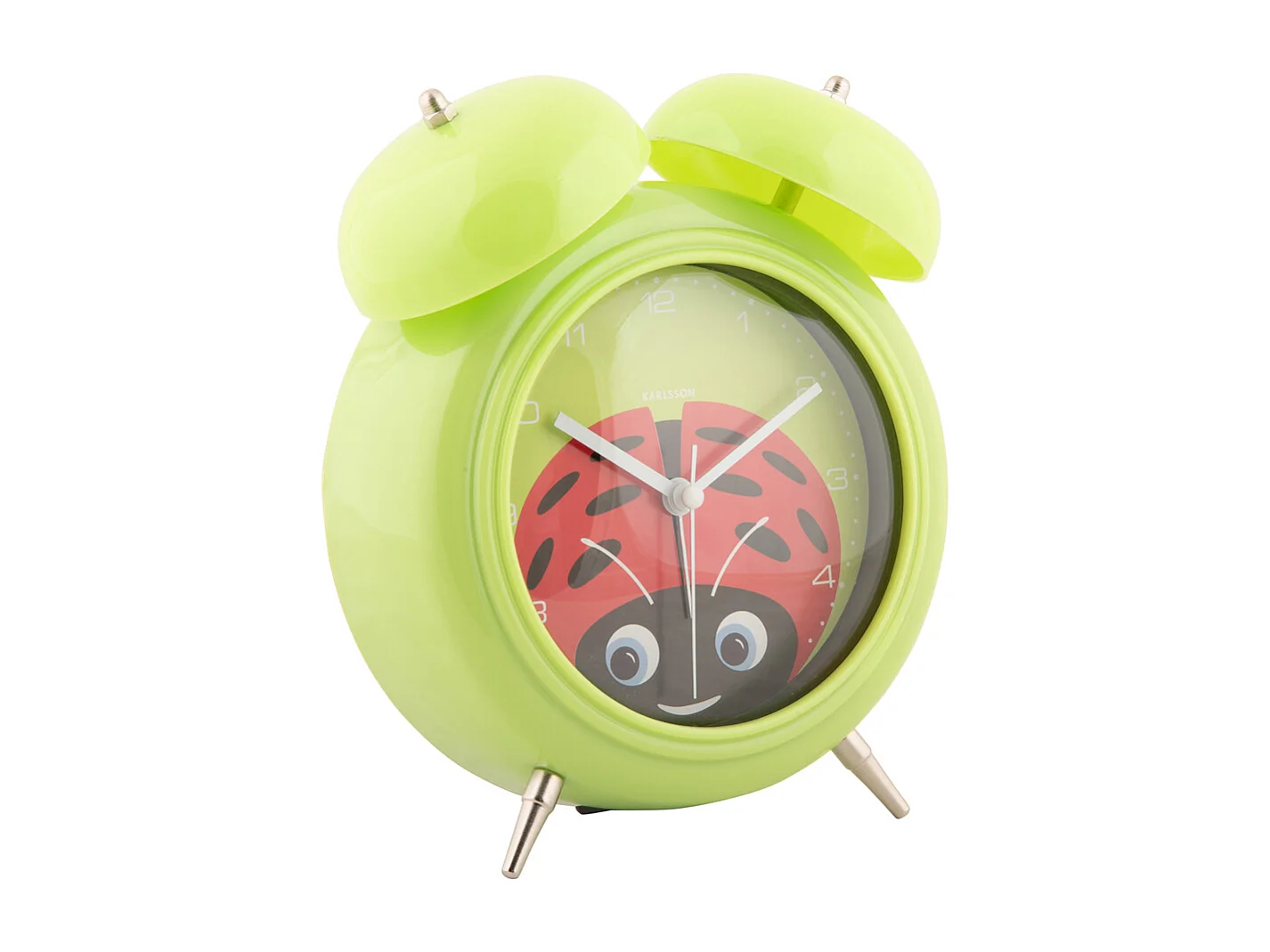 Wecker Peekaboo Marienkäfer - Grün