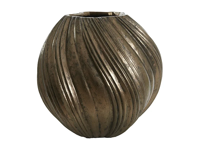 Vase YATUNG - Ø65x60cm - Bronze