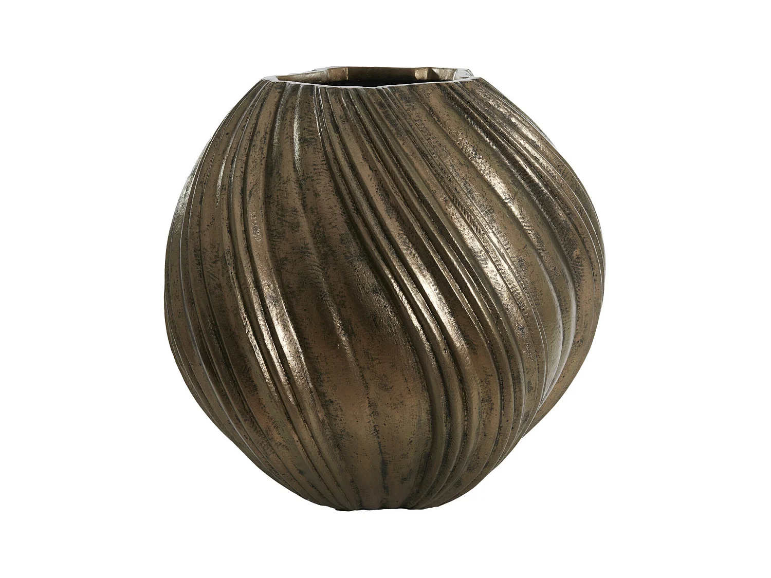 Vase YATUNG - Ø65x60cm - Bronze