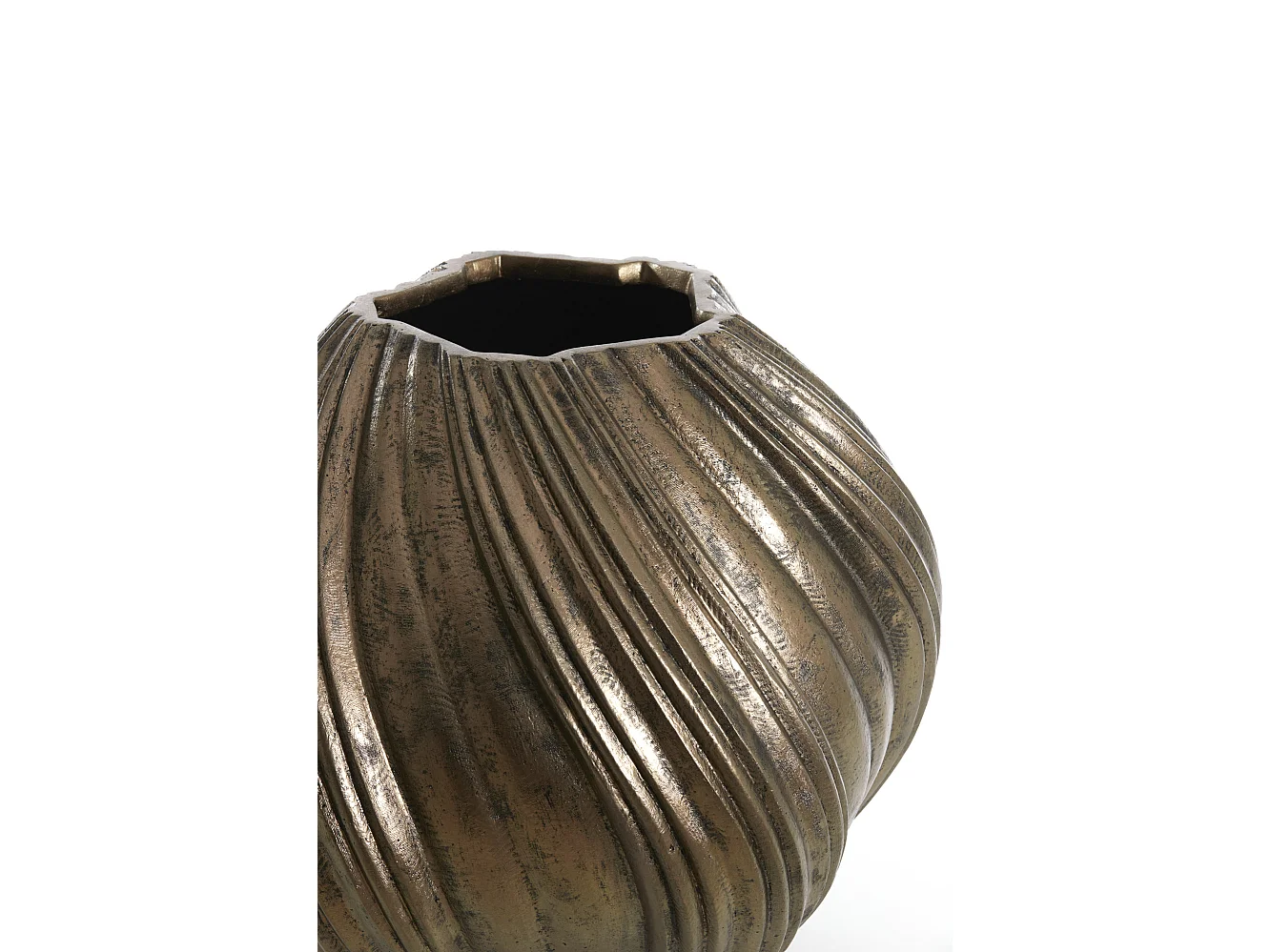 Vase YATUNG - Ø65x60cm - Bronze