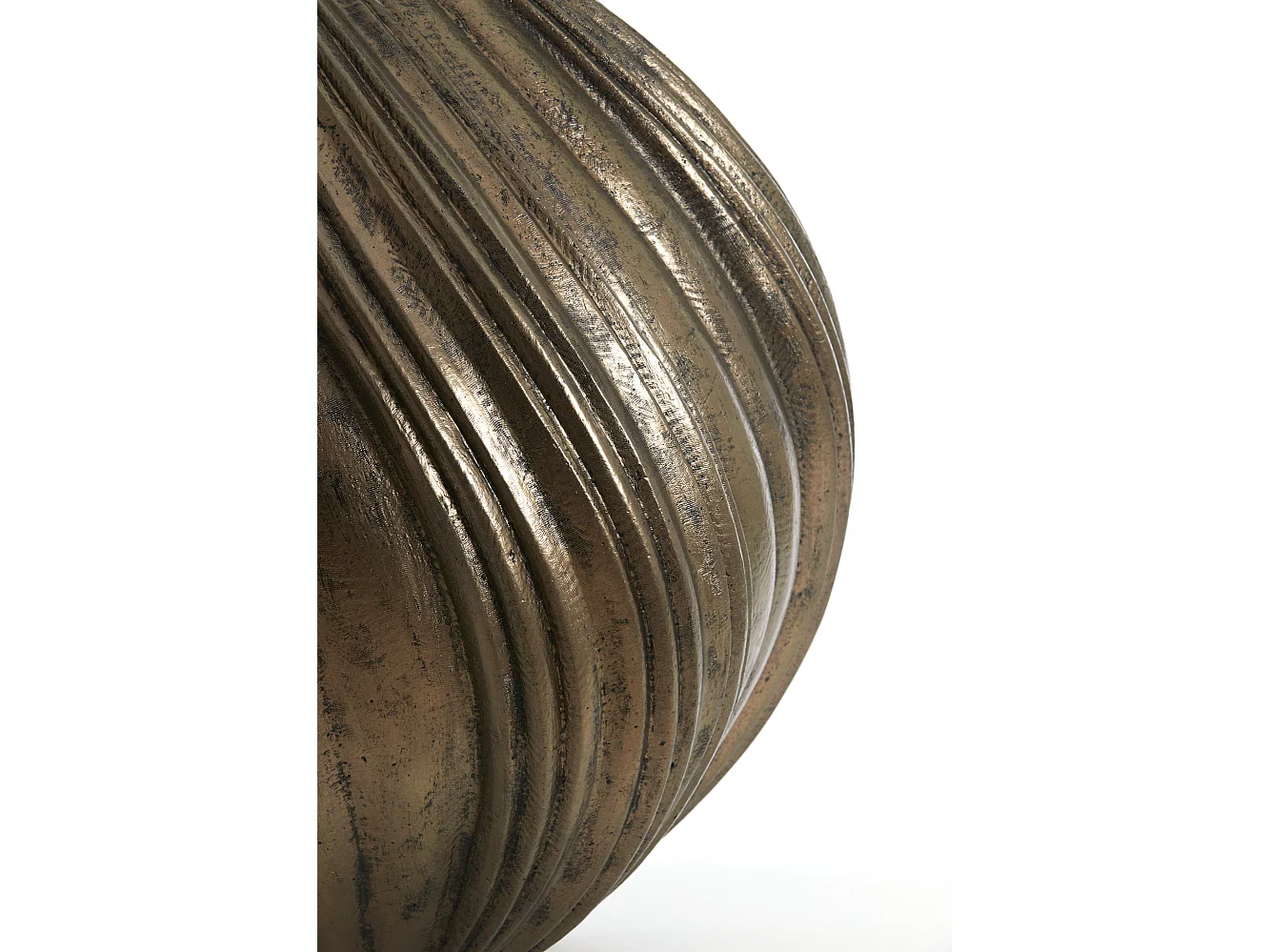 Vase YATUNG - Ø65x60cm - Bronze