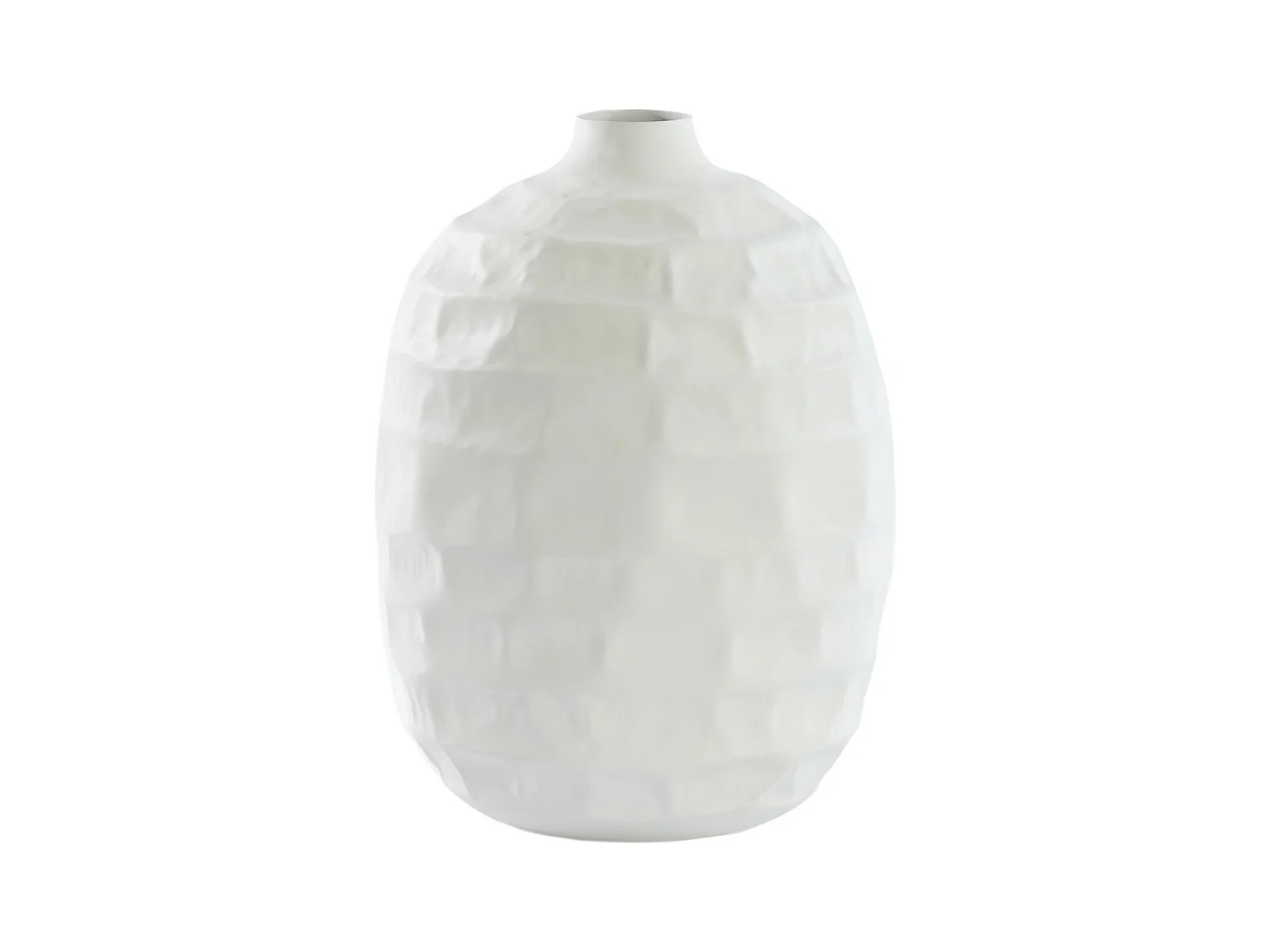 Vase TARIVA - Ø20x30cm - Blanc
