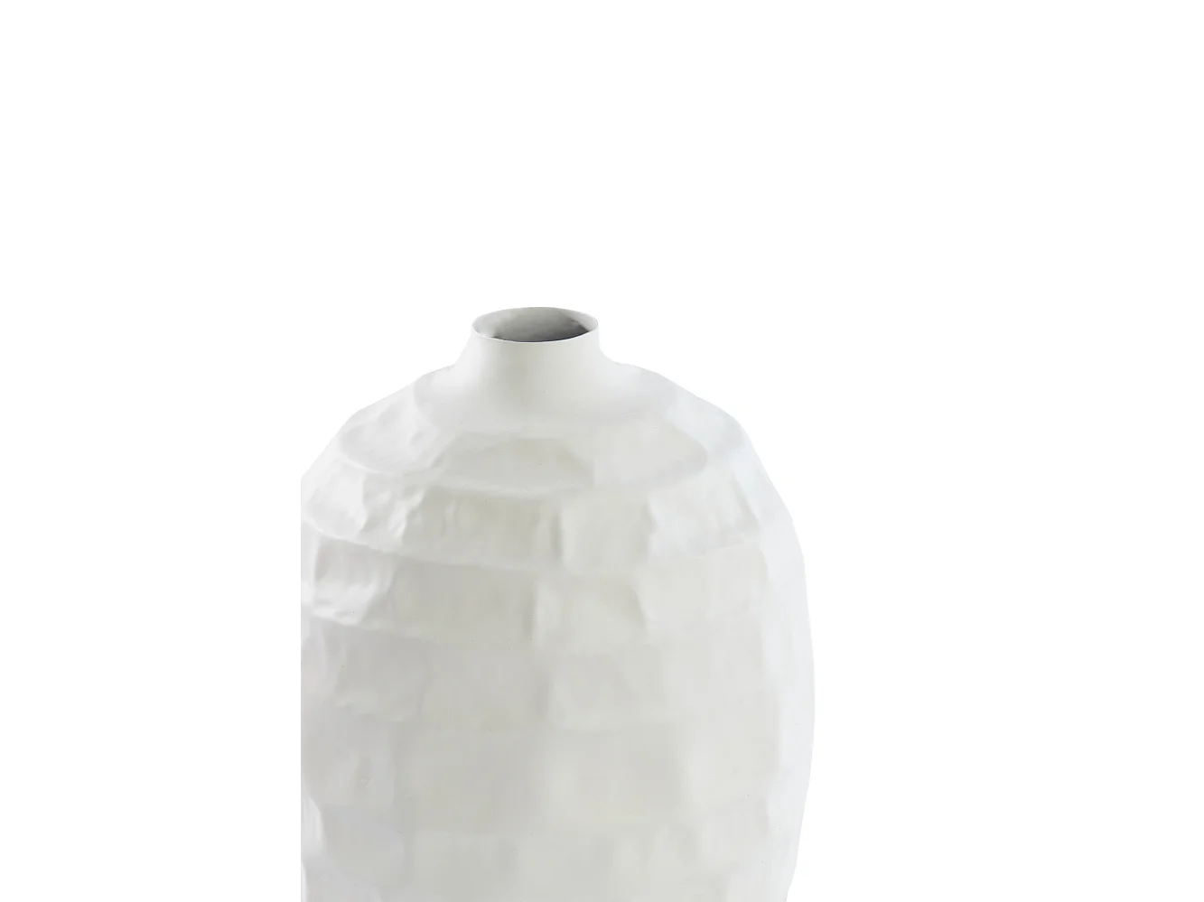 Vase TARIVA - Ø20x30cm - Blanc