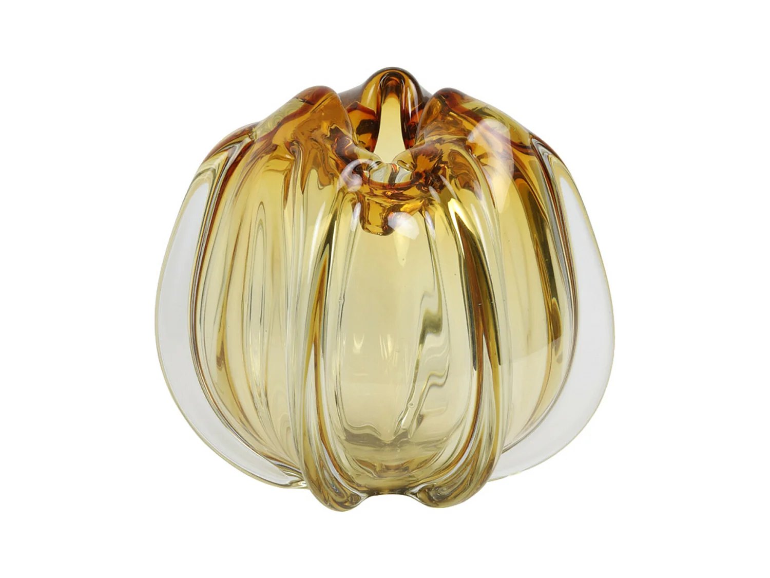 Jarrón MURELA - Ø24,5x22cm - Naranja