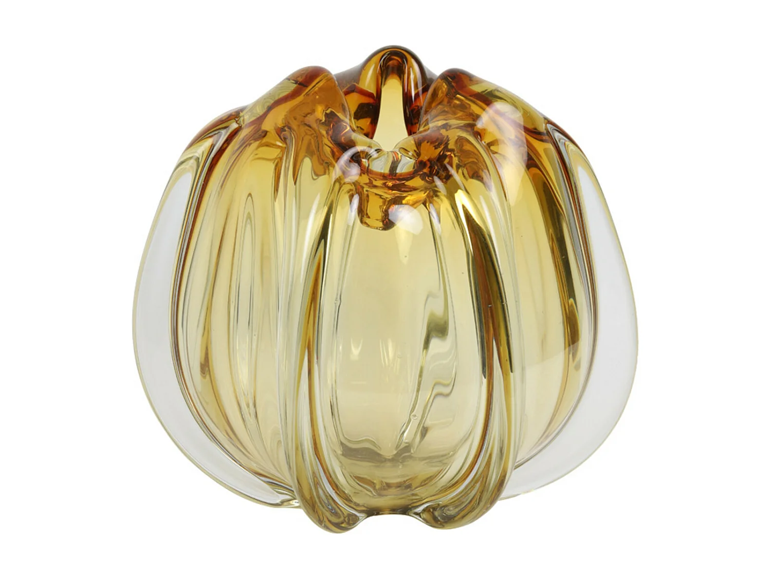 Vase MURELA - Ø24,5x22cm - Orange