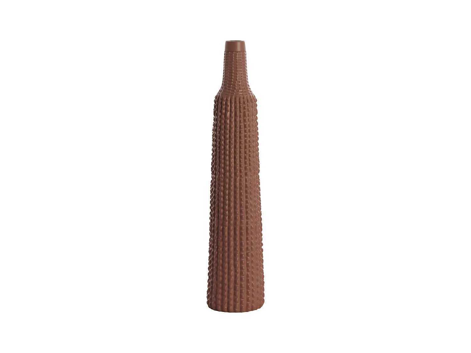 Vase ANGIRA - Ø9,5x46cm - Rouge