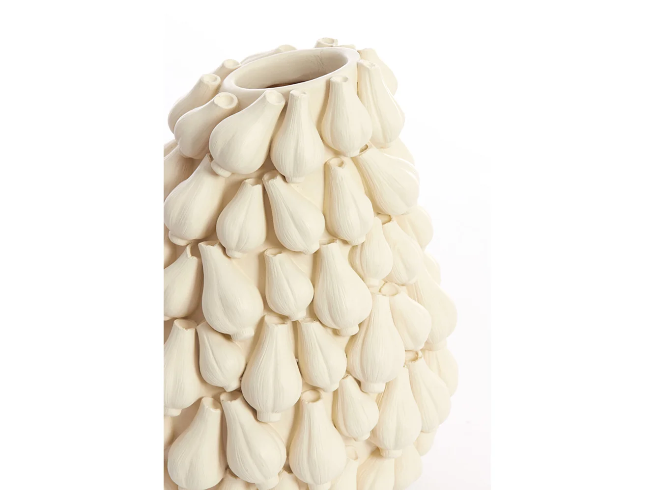 Vase AIL - 42x39x47cm - Blanc