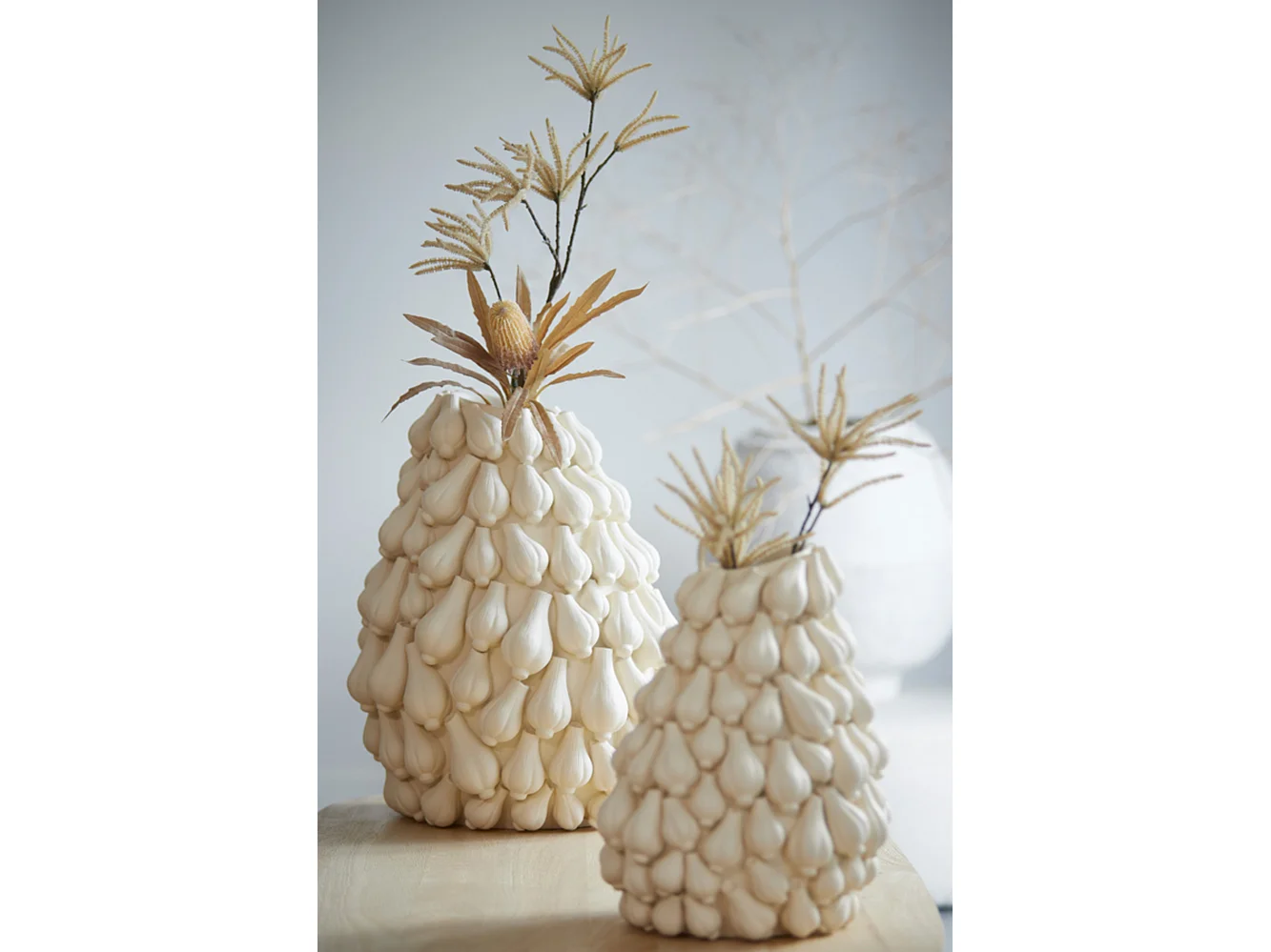 Vase AIL - 42x39x47cm - Blanc