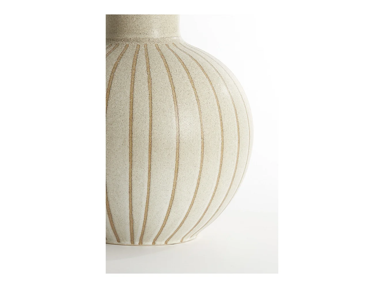 Vase ULLOA - Ø34x52cm - Marron