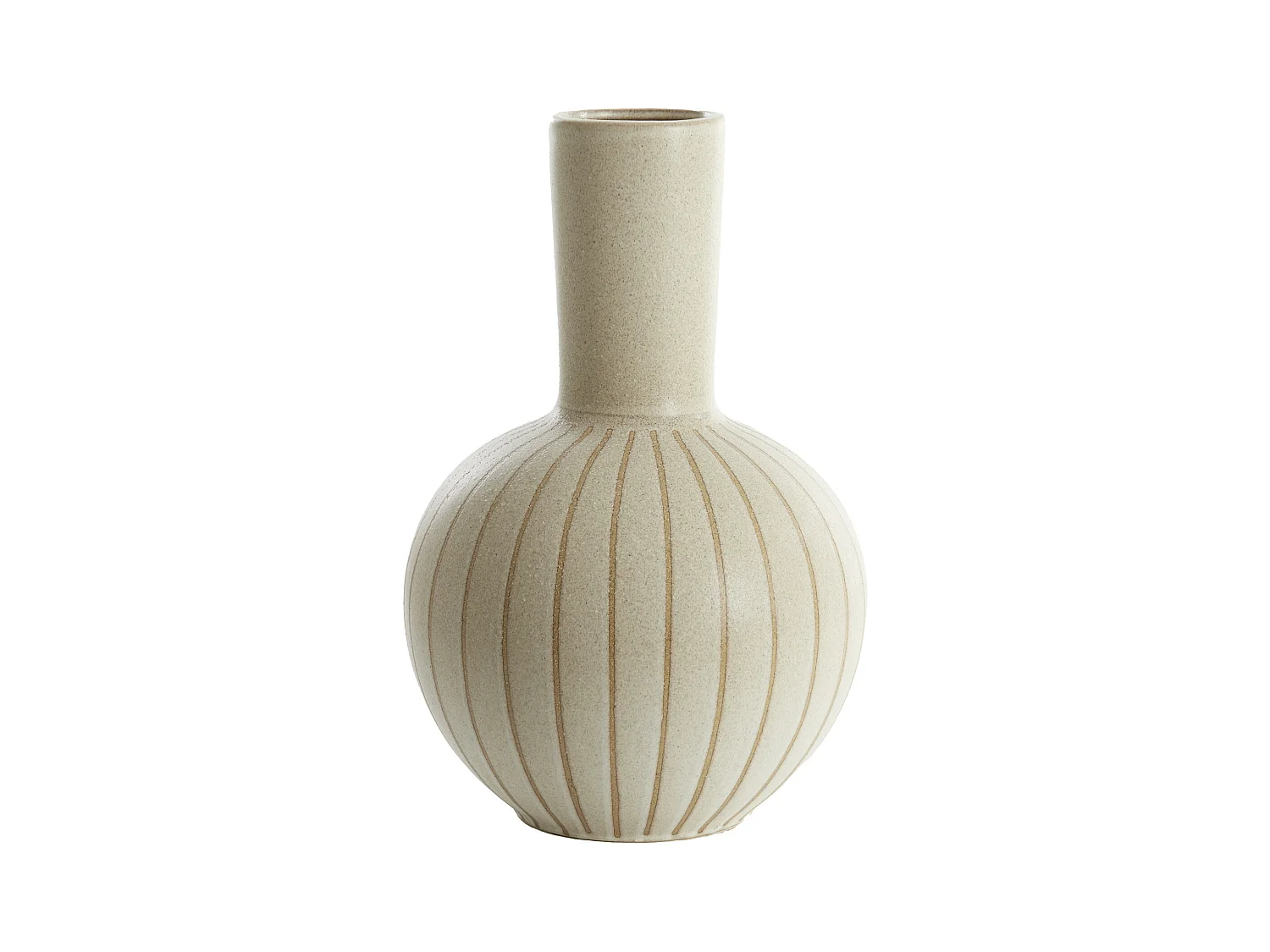 Vase ULLOA - Ø34x52cm - Marron