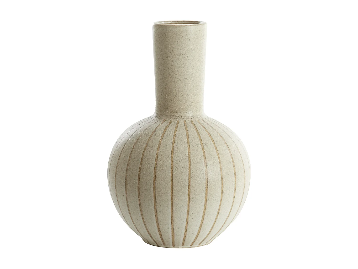Vase ULLOA - Ø34x52cm - Marron