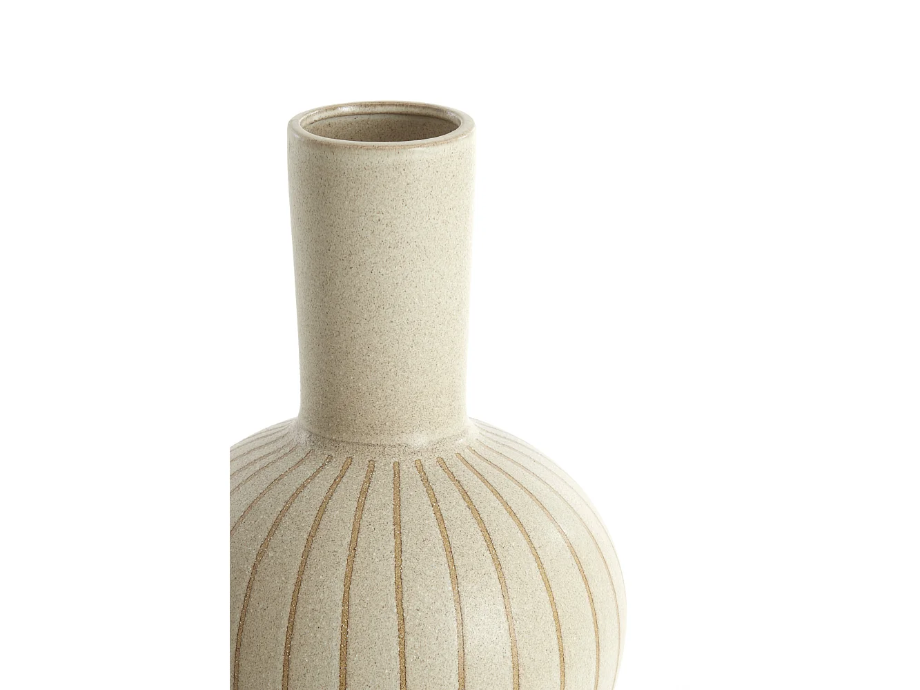 Vase ULLOA - Ø34x52cm - Marron