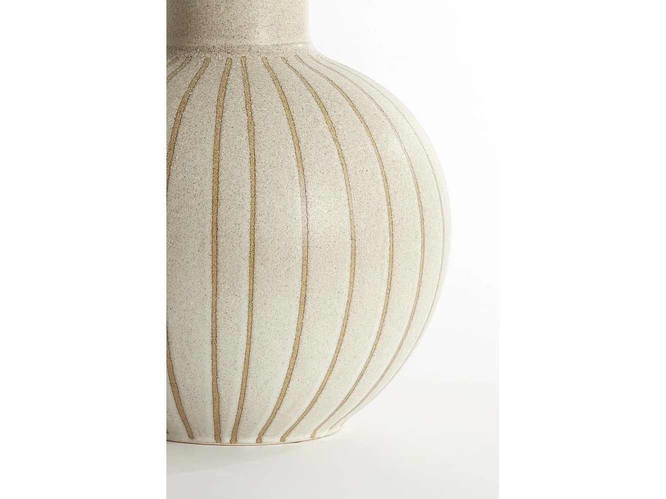 Vase ULLOA - Ø34x52cm - Marron