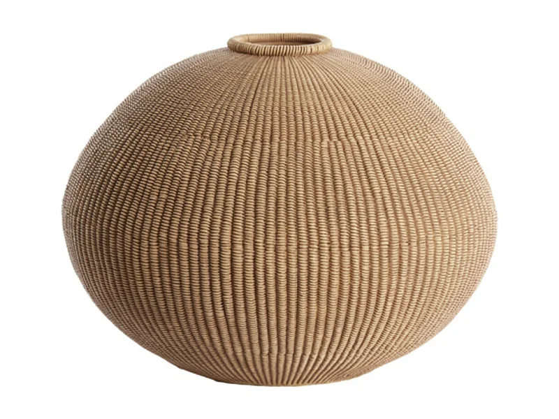 Vase VALERIE - Ø35x26,5cm - Marron