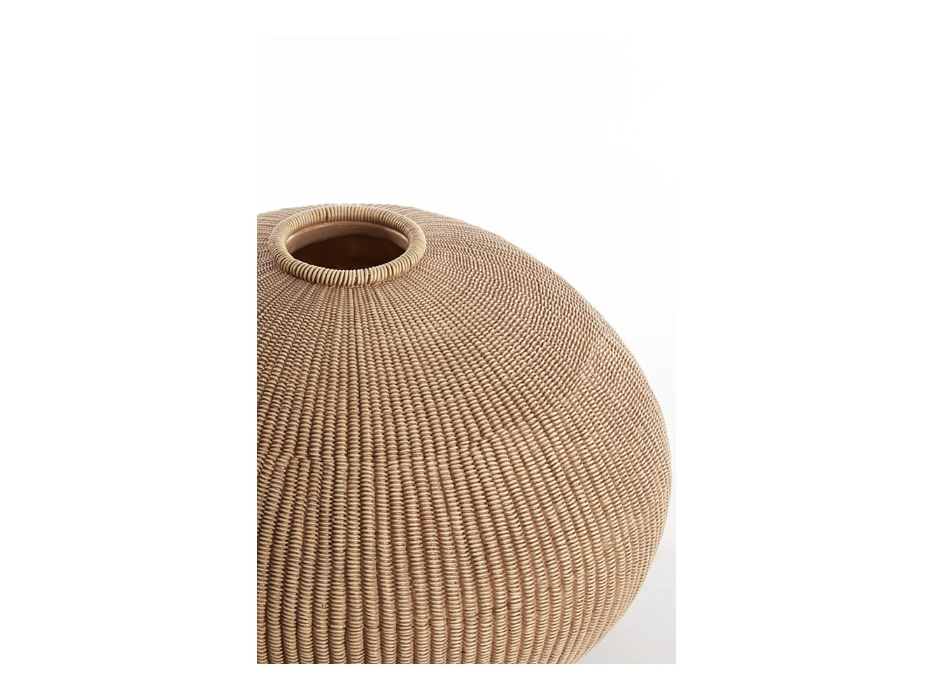 Vase VALERIE - Ø35x26,5cm - Marron