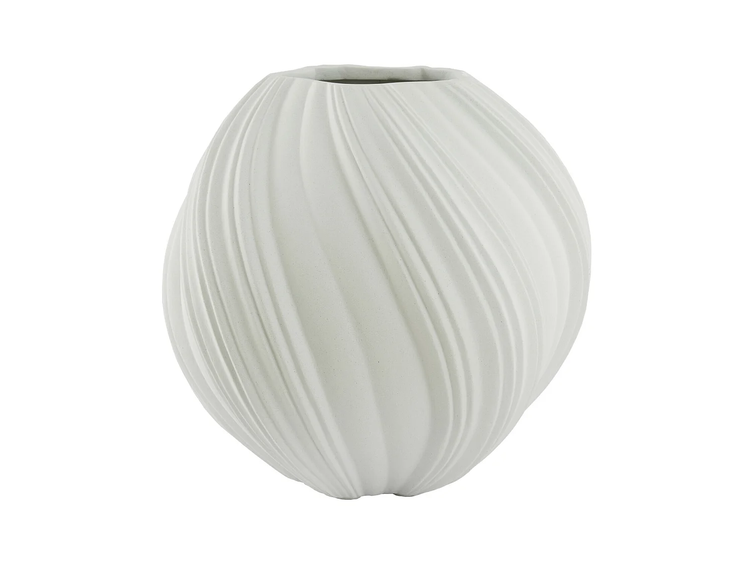 Vase YATUNG - Ø65x60cm - Blanc