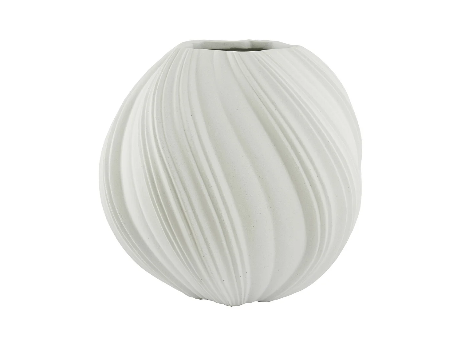 Vase YATUNG - Ø65x60cm - Blanc