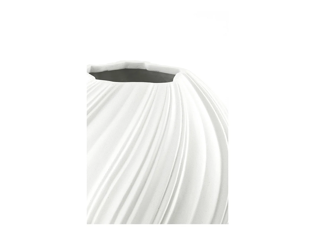 Vase YATUNG - Ø65x60cm - Blanc