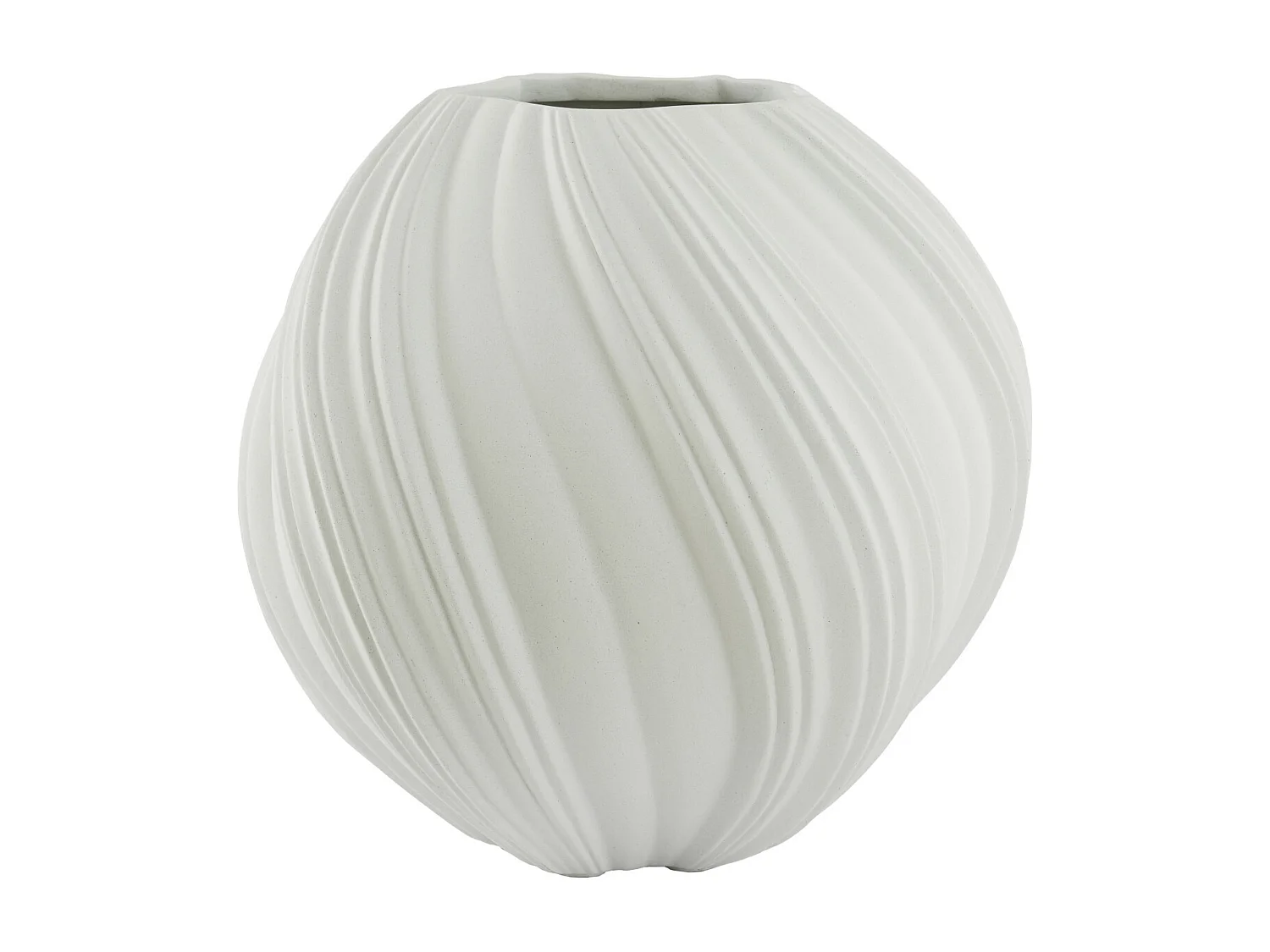 Vase YATUNG - Ø65x60cm - Blanc