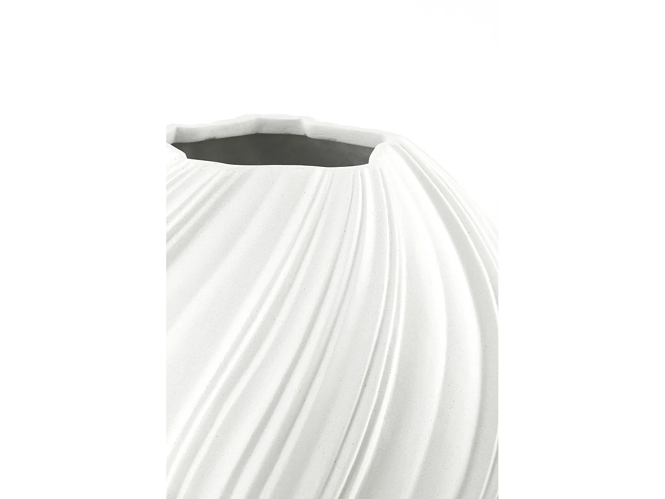 Vase YATUNG - Ø65x60cm - Blanc