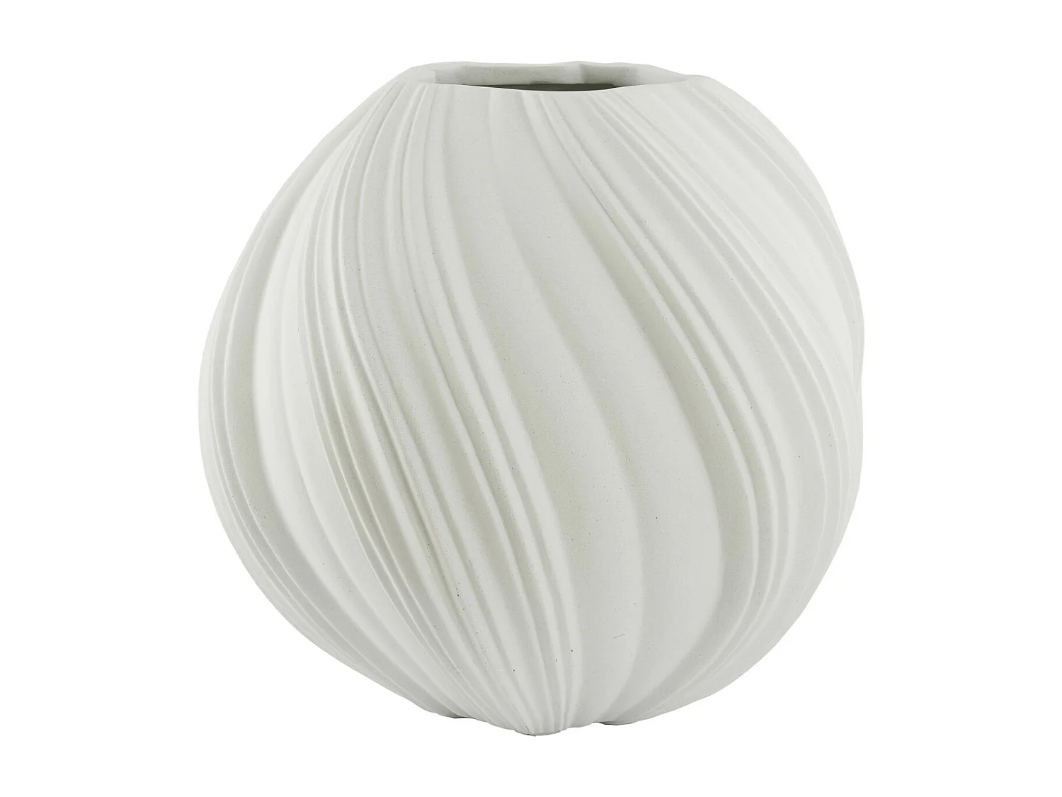 Vase YATUNG - Ø65x60cm - Blanc