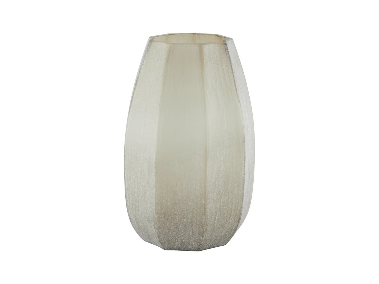 Vase BRADLEY - Ø23x38cm - Braun