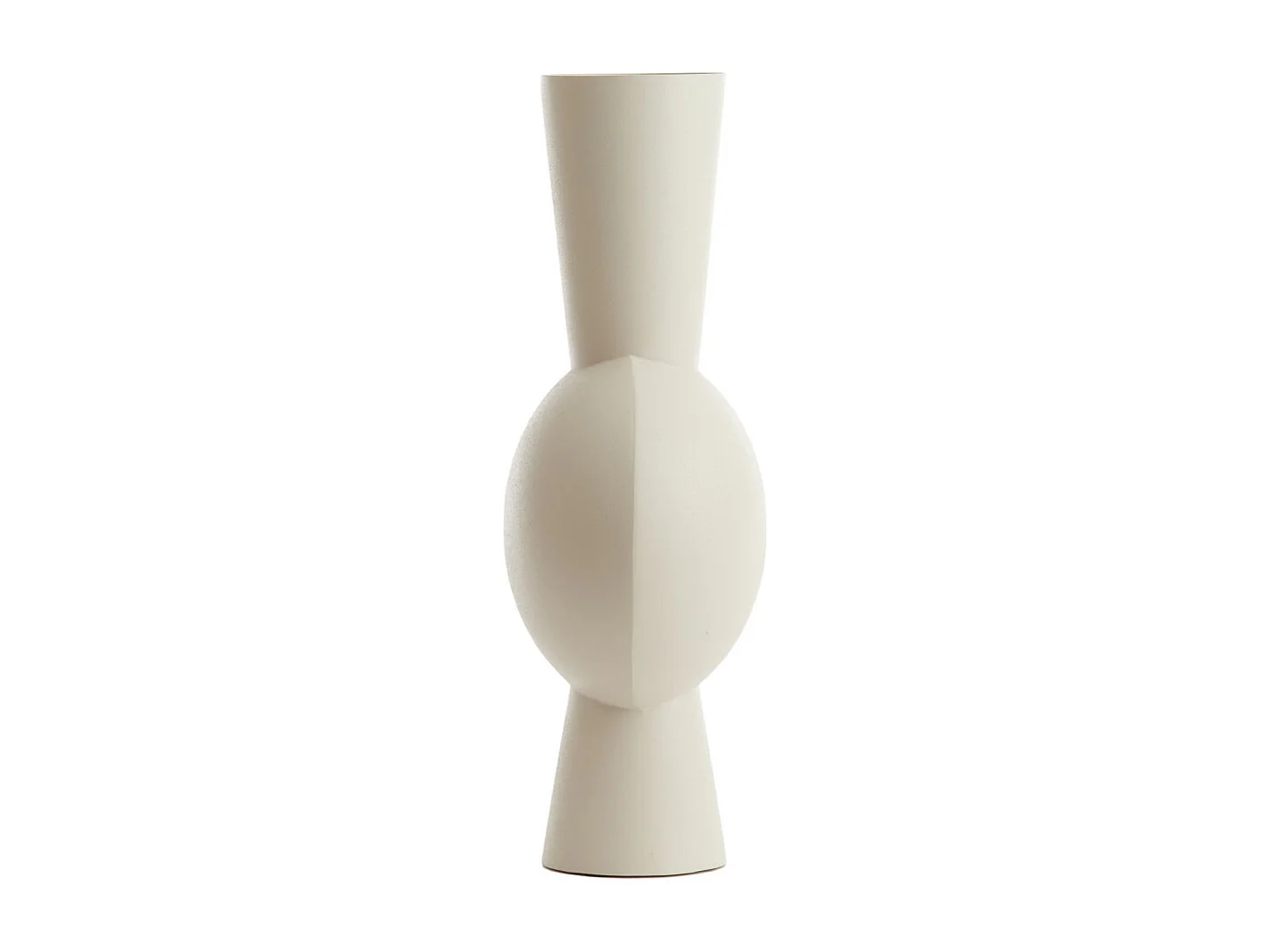 Vase KAVANDU - 26x19x54cm - Blanc