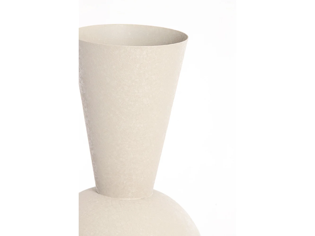 Vase CHEDI - Ø25x60cm - Gris