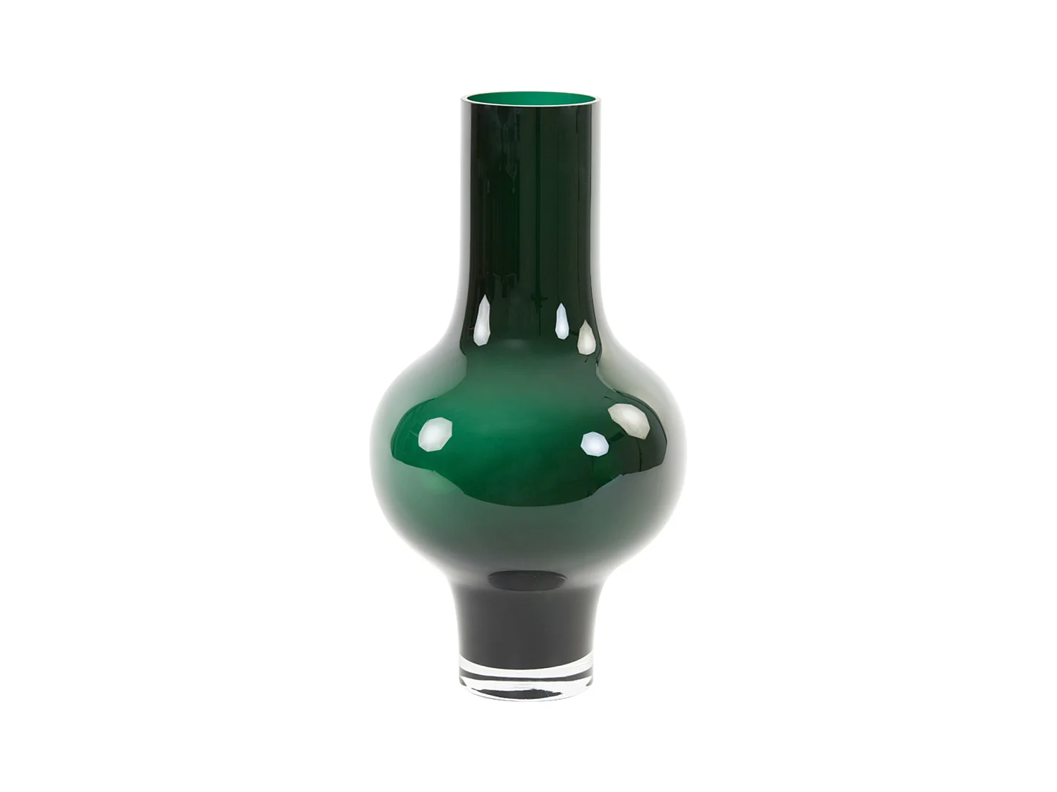 Vase KAELA - Ø25,5x47cm - Grün