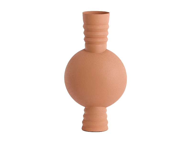 Vase KAVANSI - Ø14x40cm - Orange