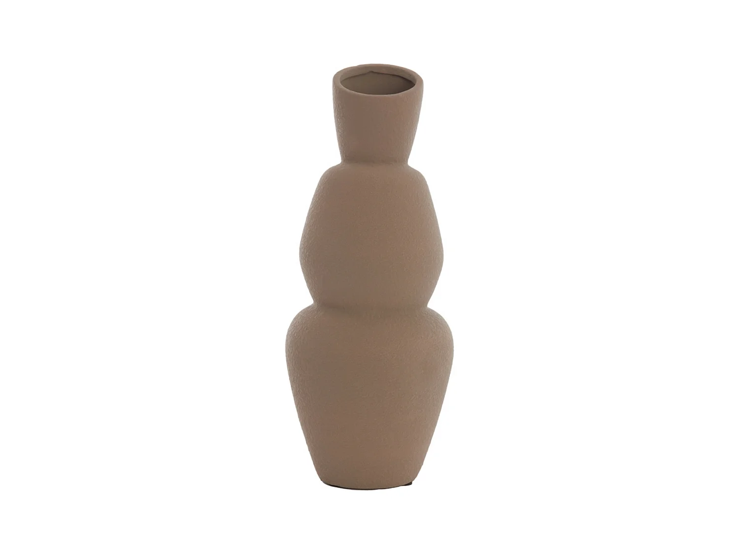 Vase ARAM - Ø19x46,5cm - Marron