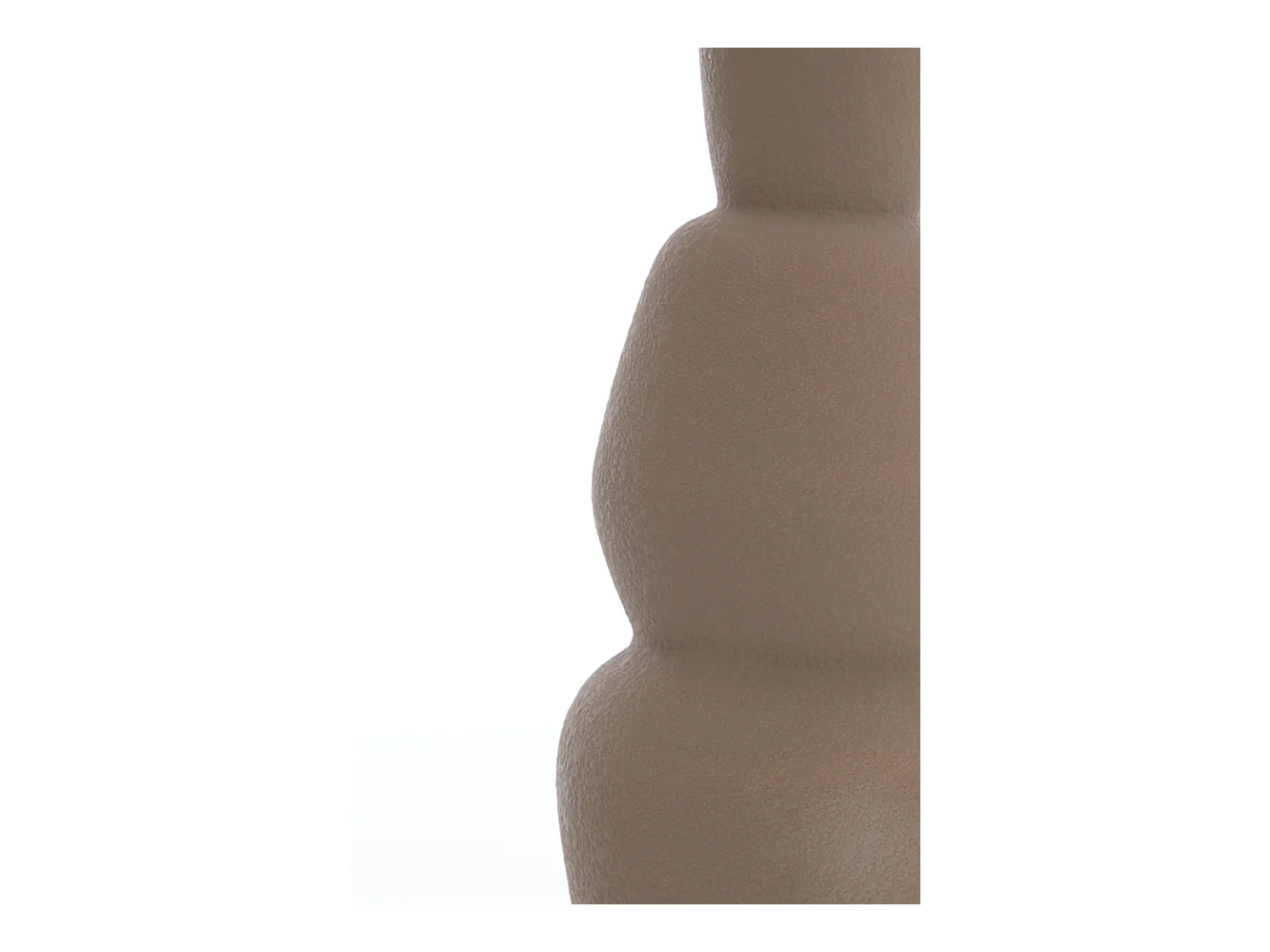 Vase ARAM - Ø19x46,5cm - Marron