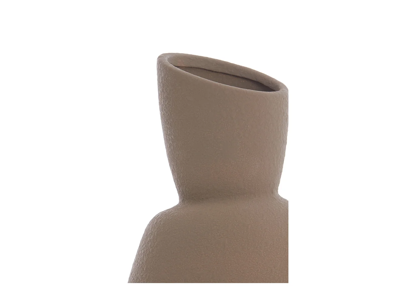 Vase ARAM - Ø19x46,5cm - Marron