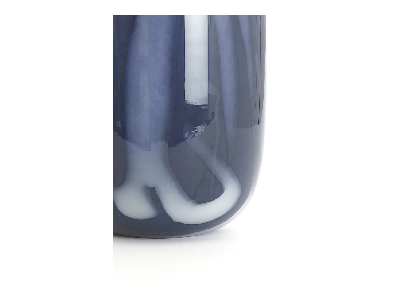 Vase KOBALA - Ø24x34cm - Bleu